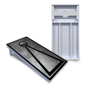 Smoke Triangle Cornhole Boards - All Weather Series Cornhole Solutions