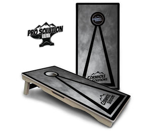 Smoke Triangle Cornhole Boards - Pro Solution Elite Series Cornhole Solutions