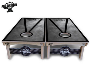 Smoke Triangle Cornhole Boards - Pro Solution Elite Series Cornhole Solutions