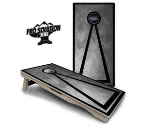 Smoke Triangle Cornhole Boards - Pro Solution Elite Series Cornhole Solutions