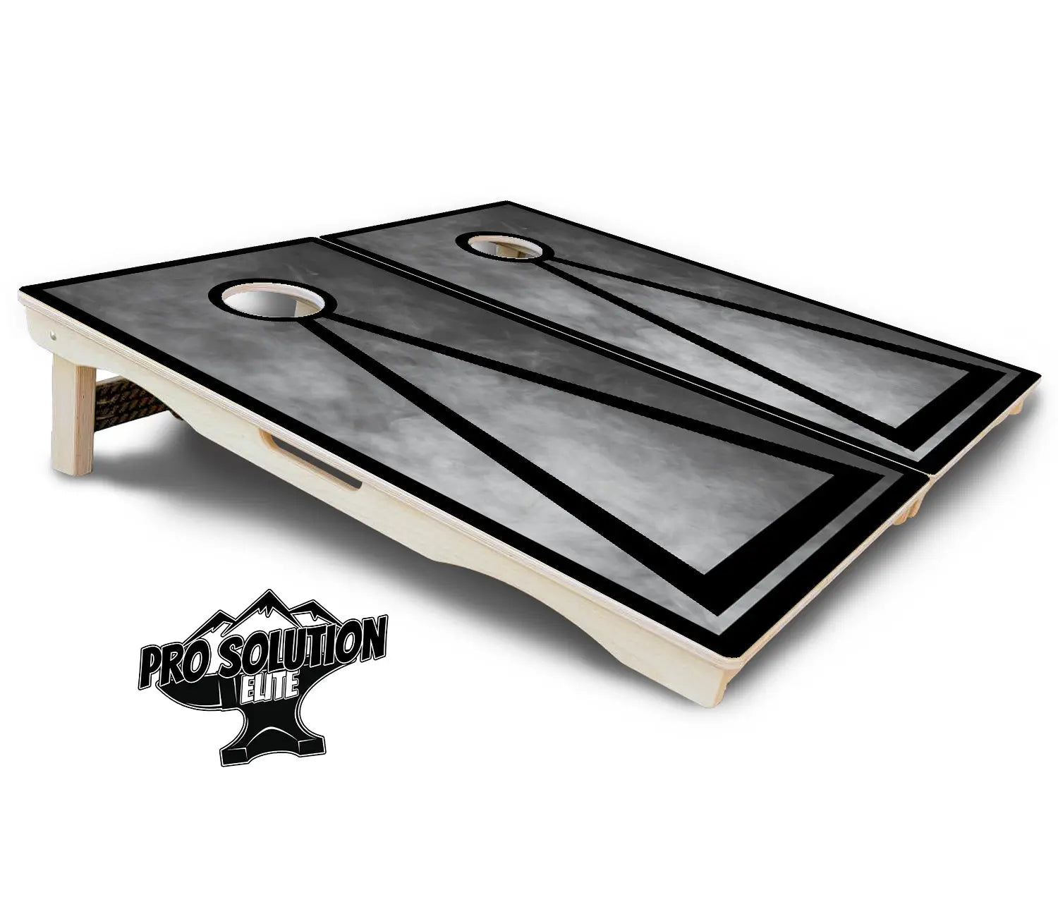 Smoke Triangle Cornhole Boards - Pro Solution Elite Series Cornhole Solutions