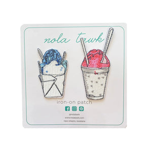 Snoball Iron-On Patch Nola Tawk