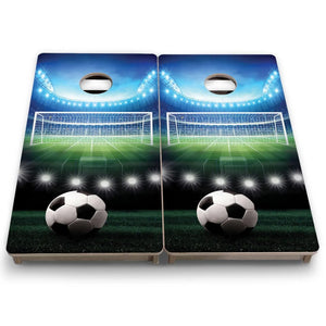 Soccer - Mini or Vacation Size Cornhole Boards Cornhole Solutions