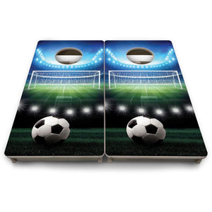 Soccer - Mini or Vacation Size Cornhole Boards Cornhole Solutions