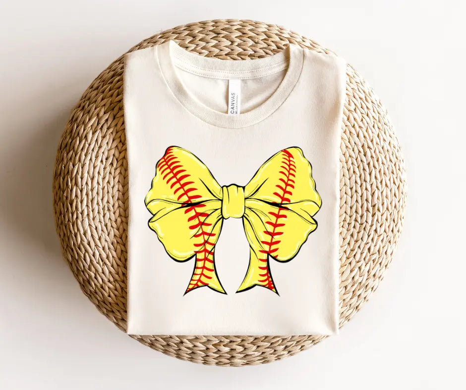 Softball Bow Southern Backroad Tees LLC