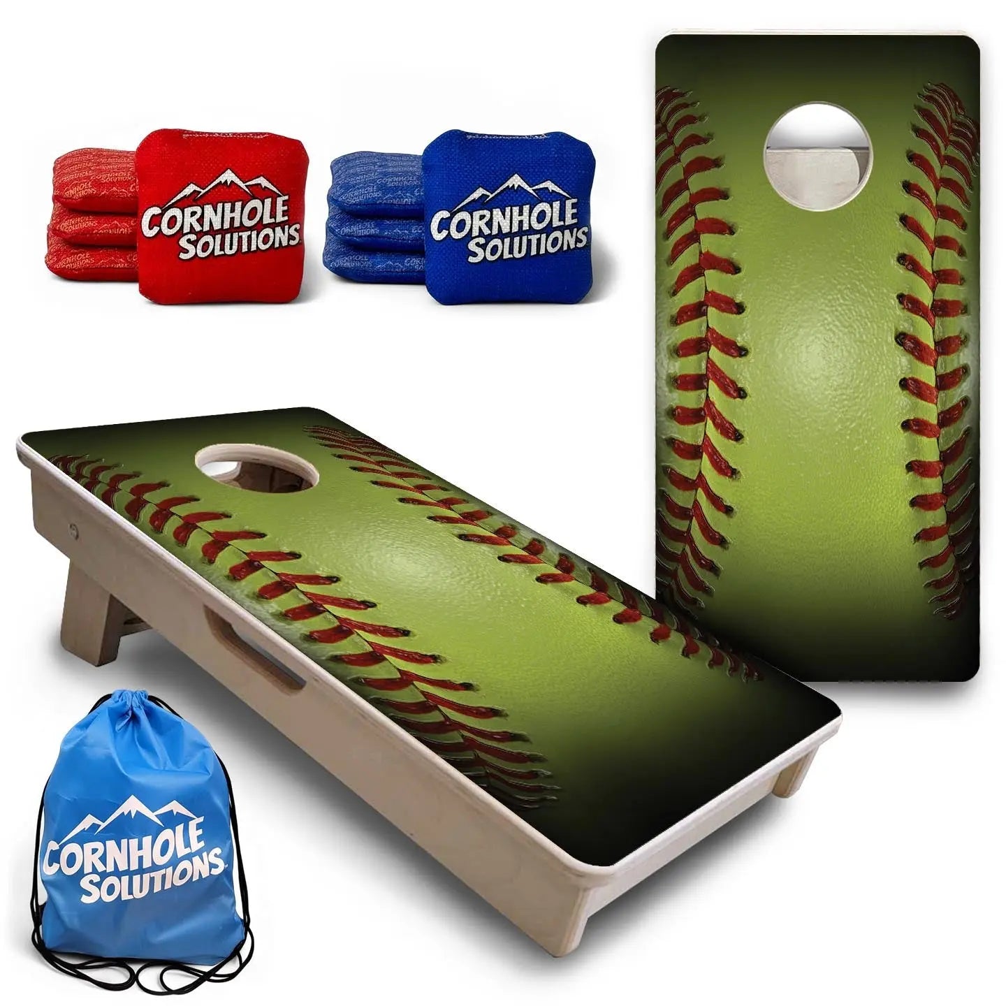 Softball - Mini or Vacation Size Cornhole Boards Cornhole Solutions