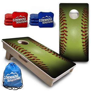 Softball - Mini or Vacation Size Cornhole Boards Cornhole Solutions