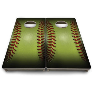 Softball - Mini or Vacation Size Cornhole Boards Cornhole Solutions