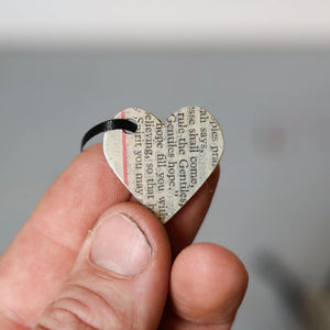 Song & Scripture Heart Ornaments ✨ Dennehey Design Co.