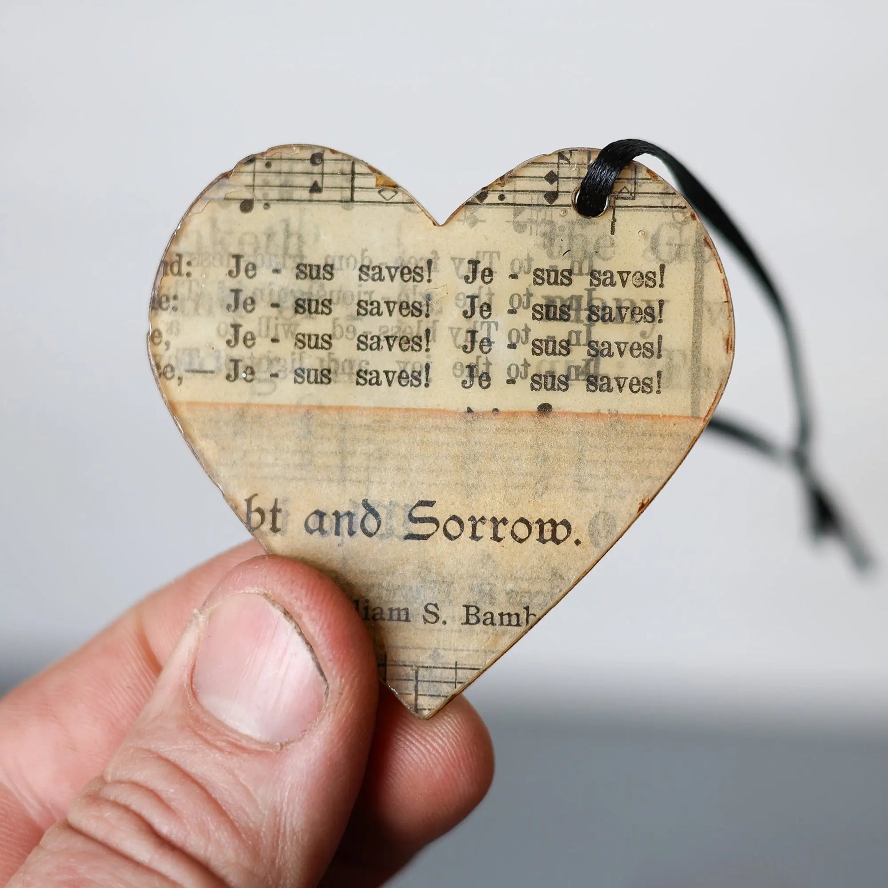 Song & Scripture Heart Ornaments ✨ Dennehey Design Co.