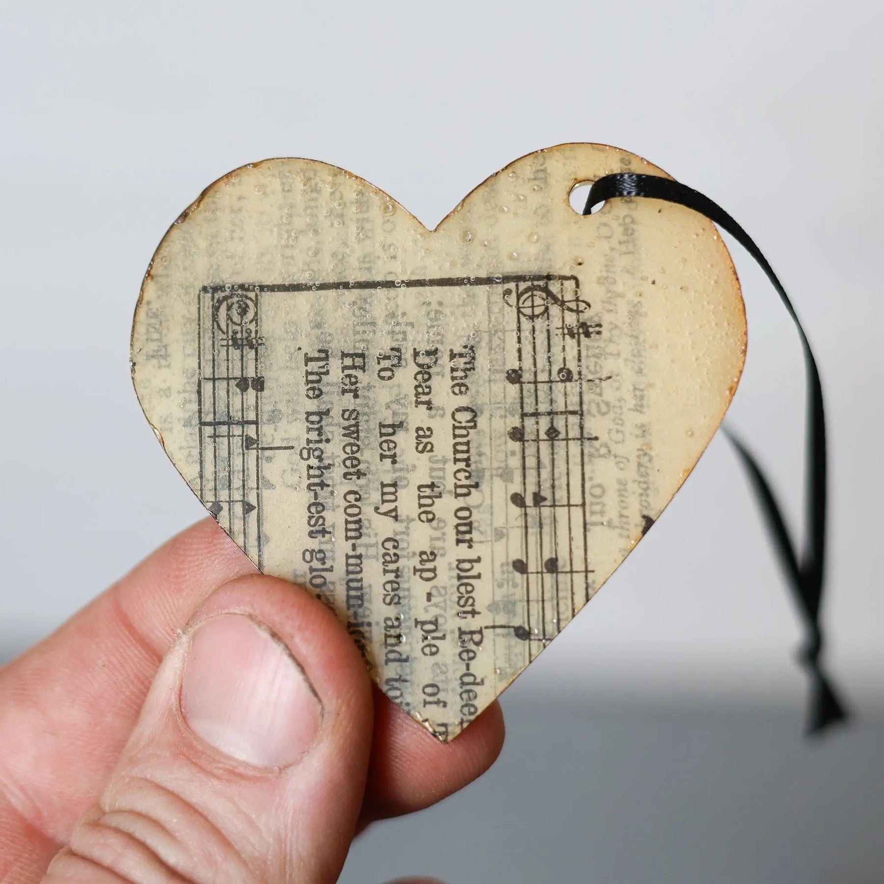 Song & Scripture Heart Ornaments ✨ Dennehey Design Co.
