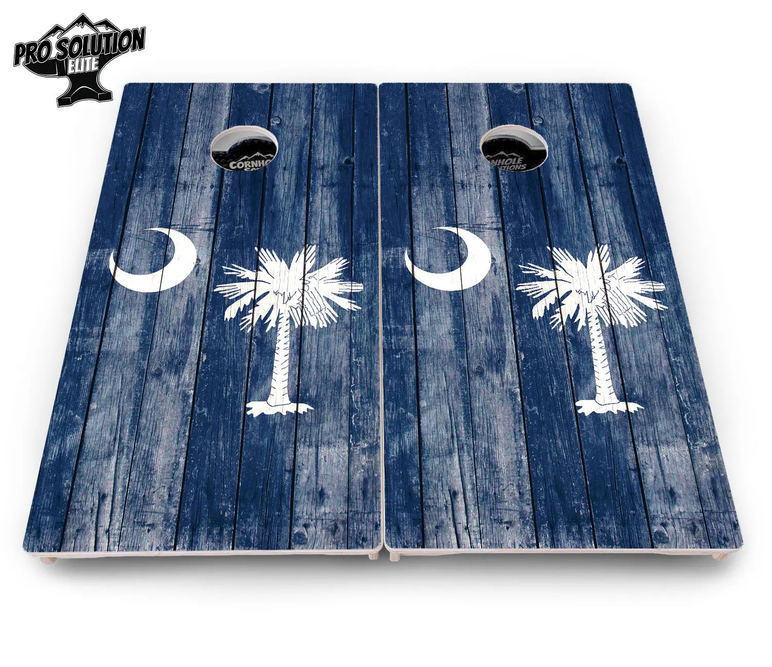 South Carolina Flag Cornhole Boards - Pro Solution Elite Series Cornhole Solutions