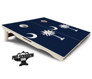 South Carolina Flag Cornhole Boards - Pro Solution Elite Series Cornhole Solutions