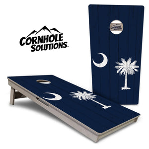 South Carolina Flag Cornhole Boards - Professional Tournament Series Cornhole Solutions