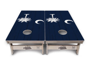 South Carolina Flag Cornhole Boards - Professional Tournament Series Cornhole Solutions