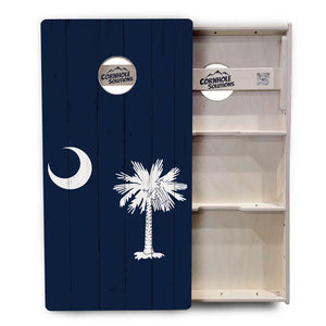 South Carolina Flag Cornhole Boards - Professional Tournament Series Cornhole Solutions