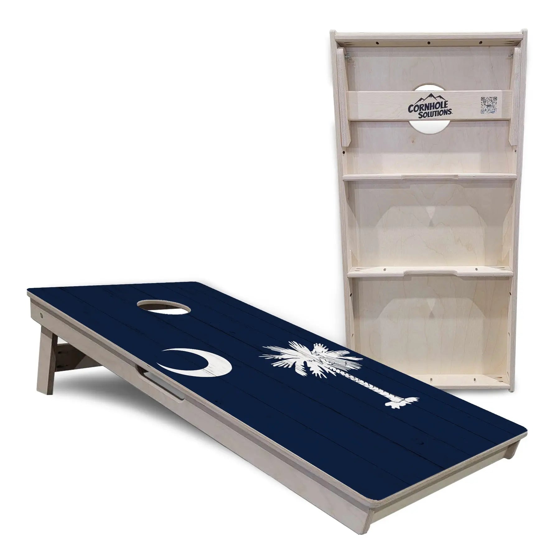 South Carolina Flag Cornhole Boards - Professional Tournament Series Cornhole Solutions