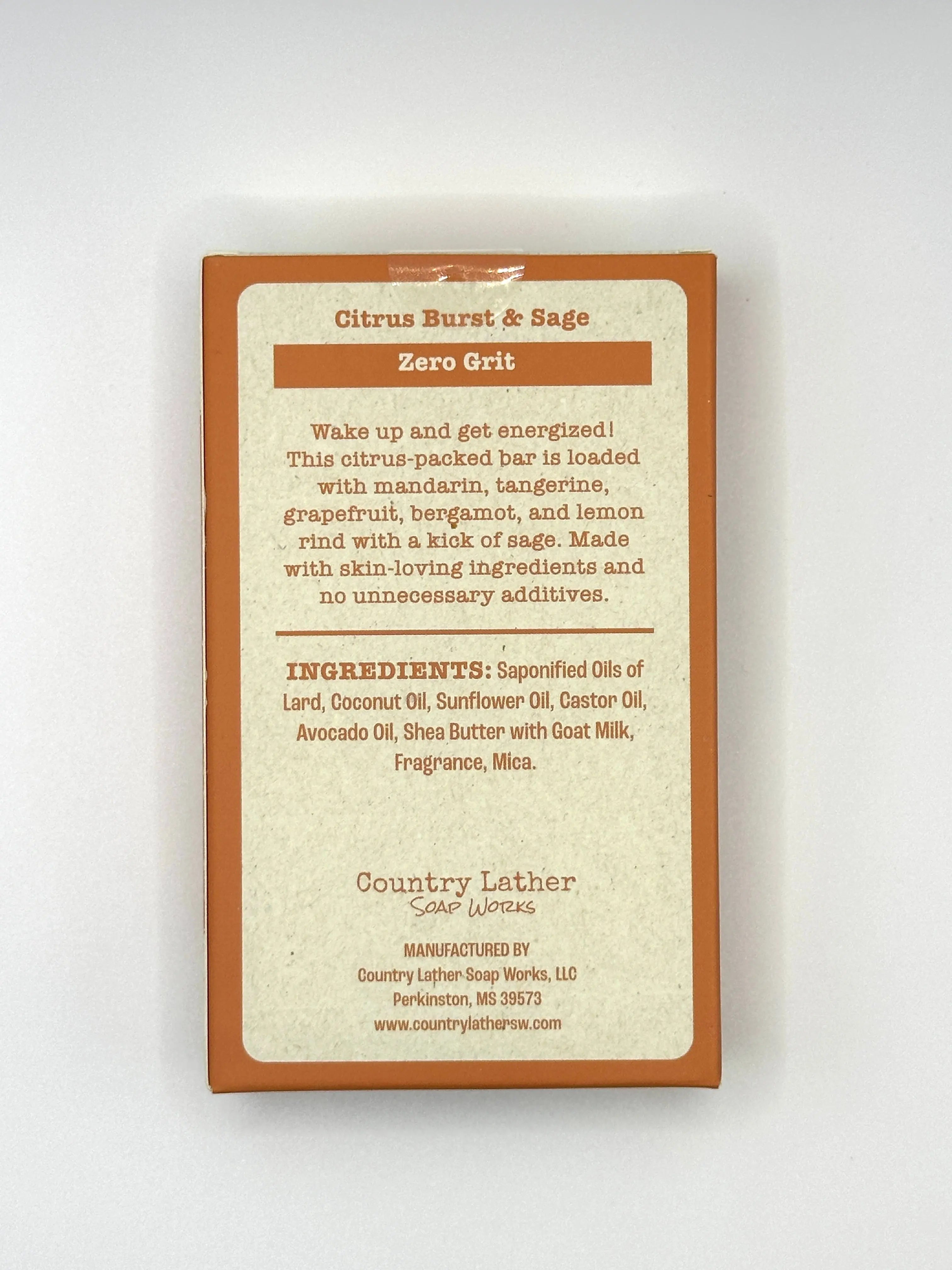 Country Lather citrus soap gift bundle