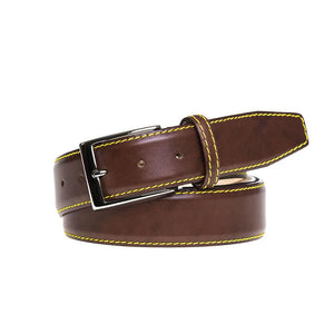 Special Edition Cognac Belt by Roger Ximenez handmade in Miami