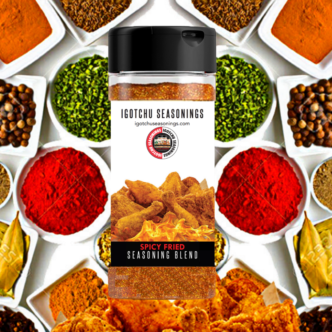 Igotchu Spicy Fried Chicken seasoning by Igotchu Seasonings, Southern food gift detail photo 2