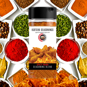 Igotchu Spicy Fried Chicken seasoning by Igotchu Seasonings, Southern food gift detail photo 2