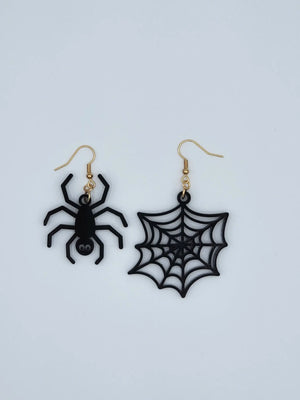 Spider Web Earrings EverLee Creations