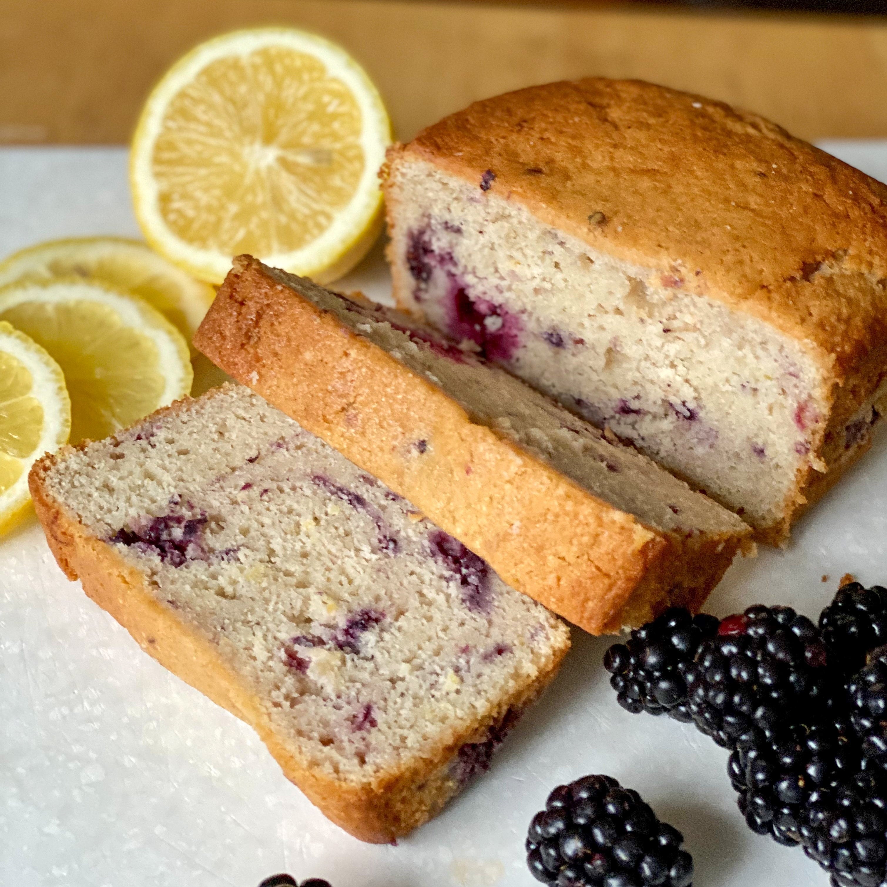 Blackberry Lemon Zest Cake