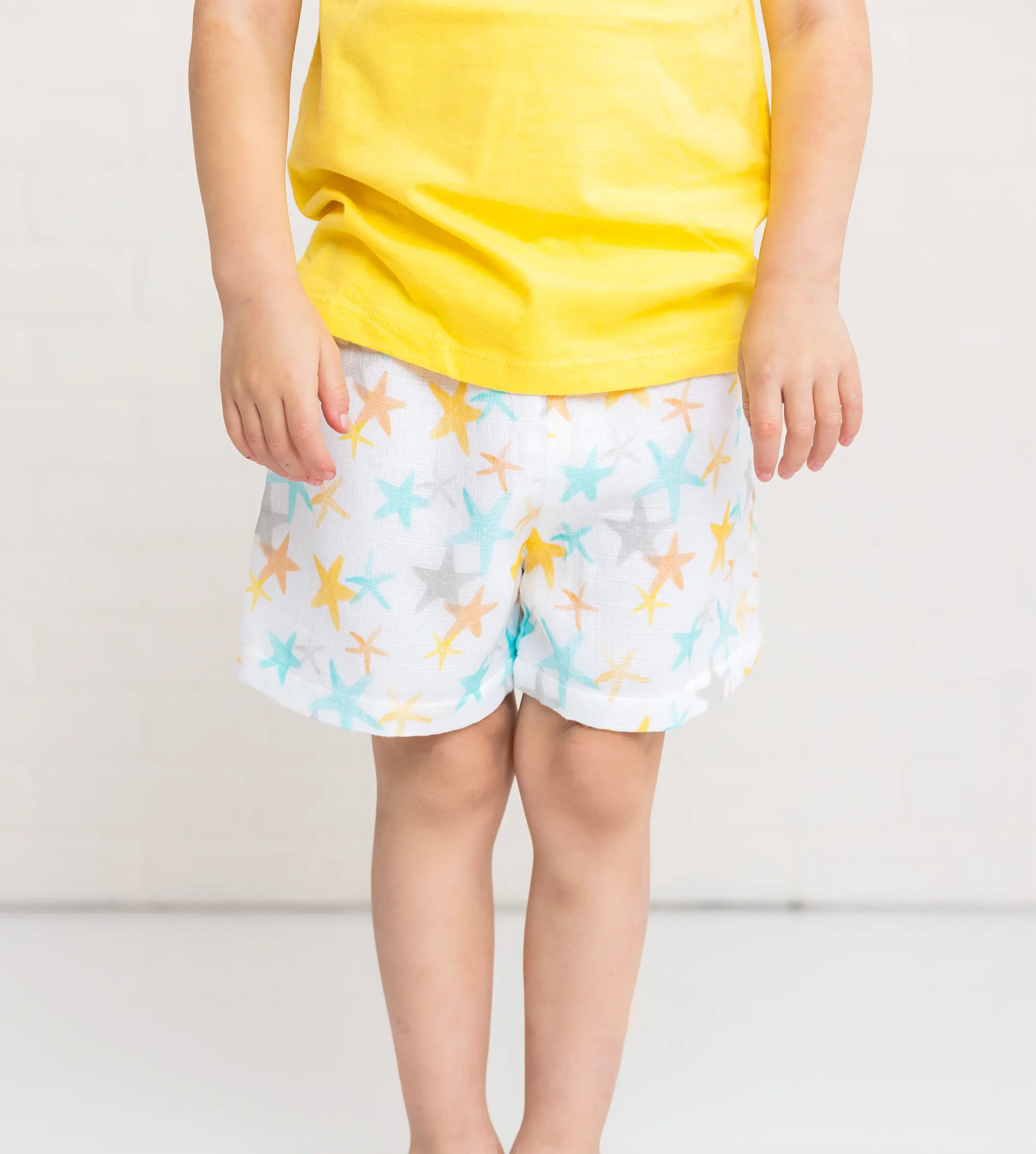 Starfish Organic Muslin Shorts Nola Tawk