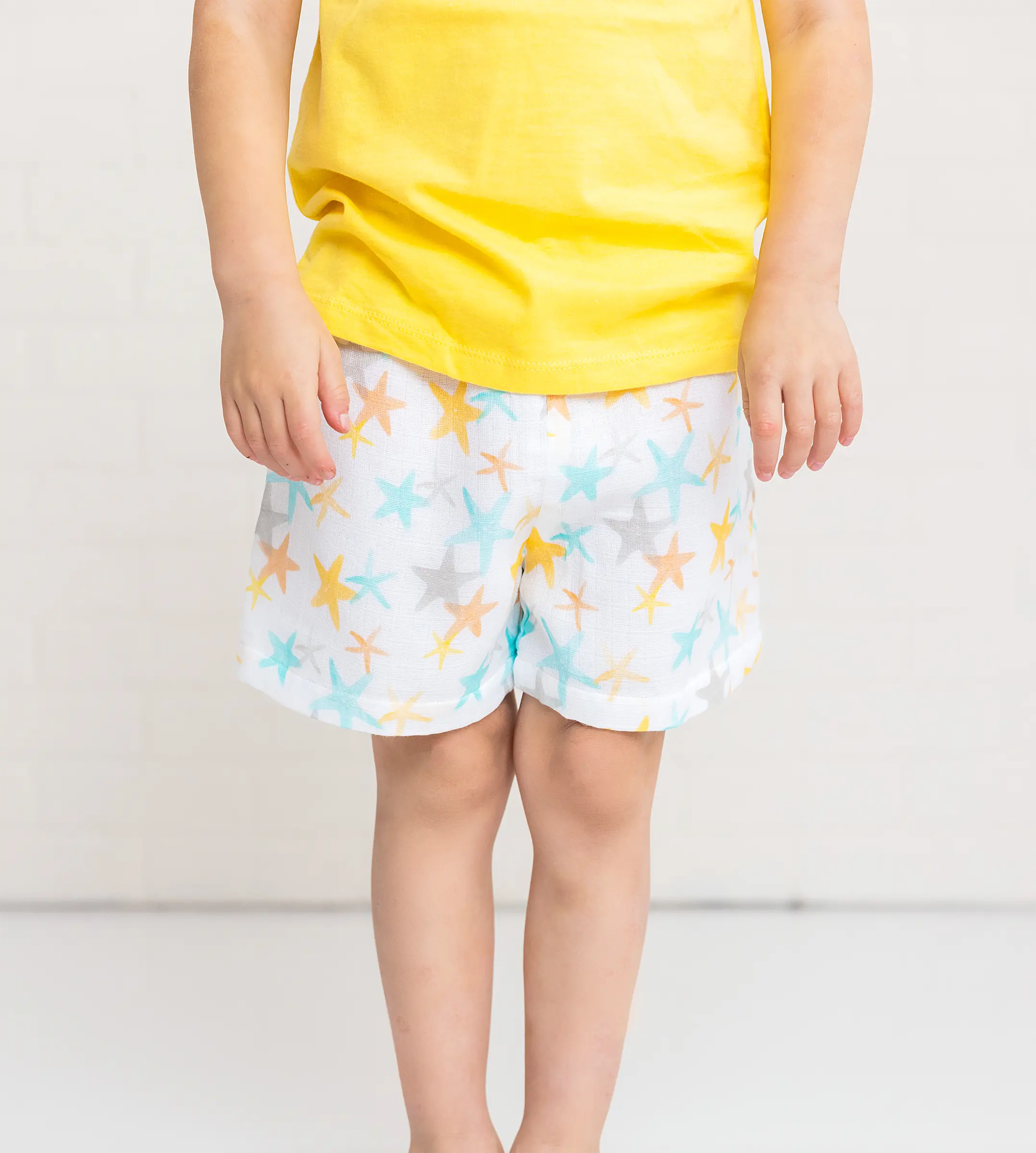 Starfish Organic Muslin Shorts Nola Tawk