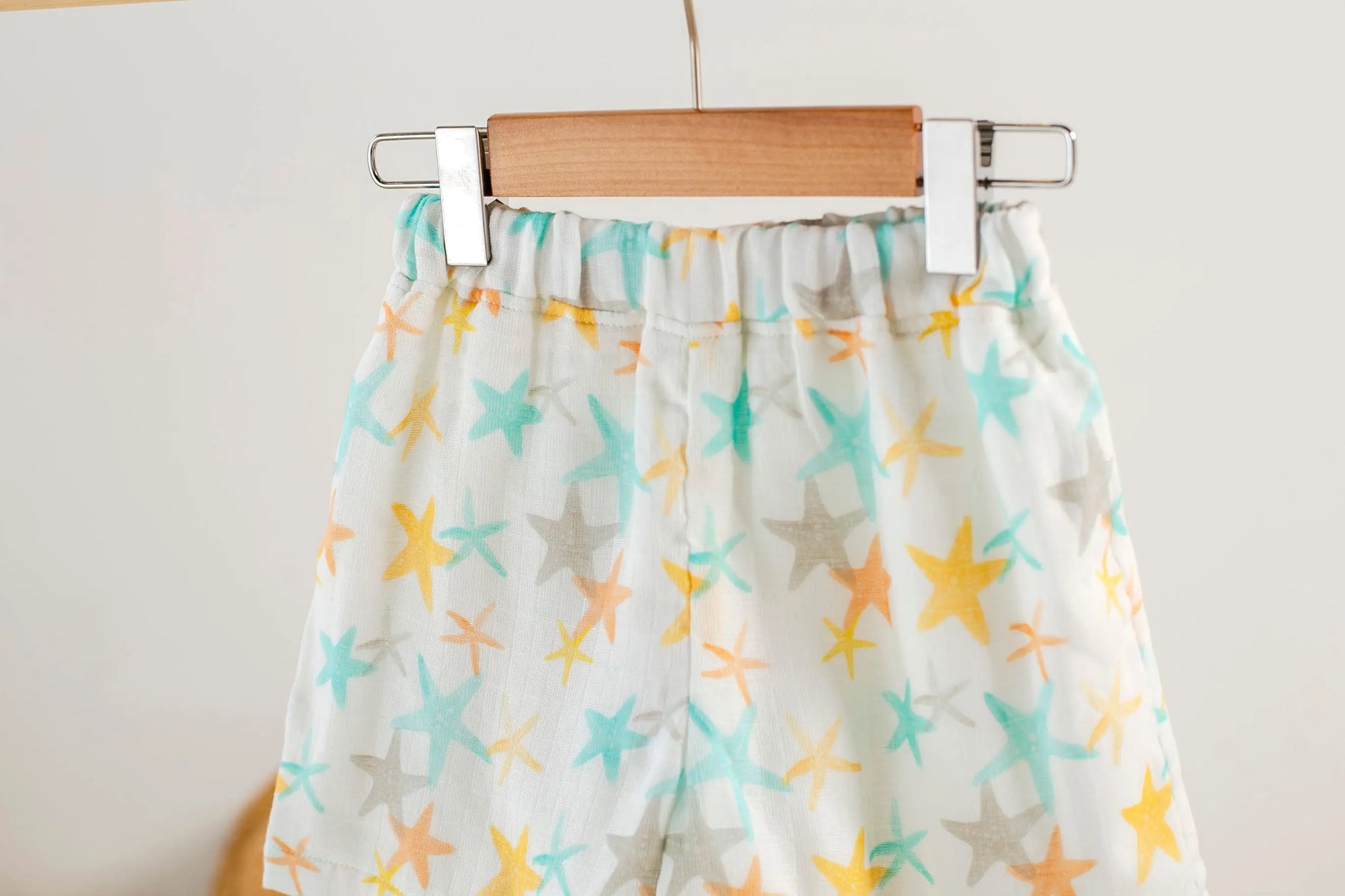 Starfish Organic Muslin Shorts Nola Tawk