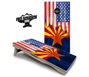 State Flag Designs Alabama to Georgia Cornhole Boards - Pro Solution Elite Series Cornhole Solutions