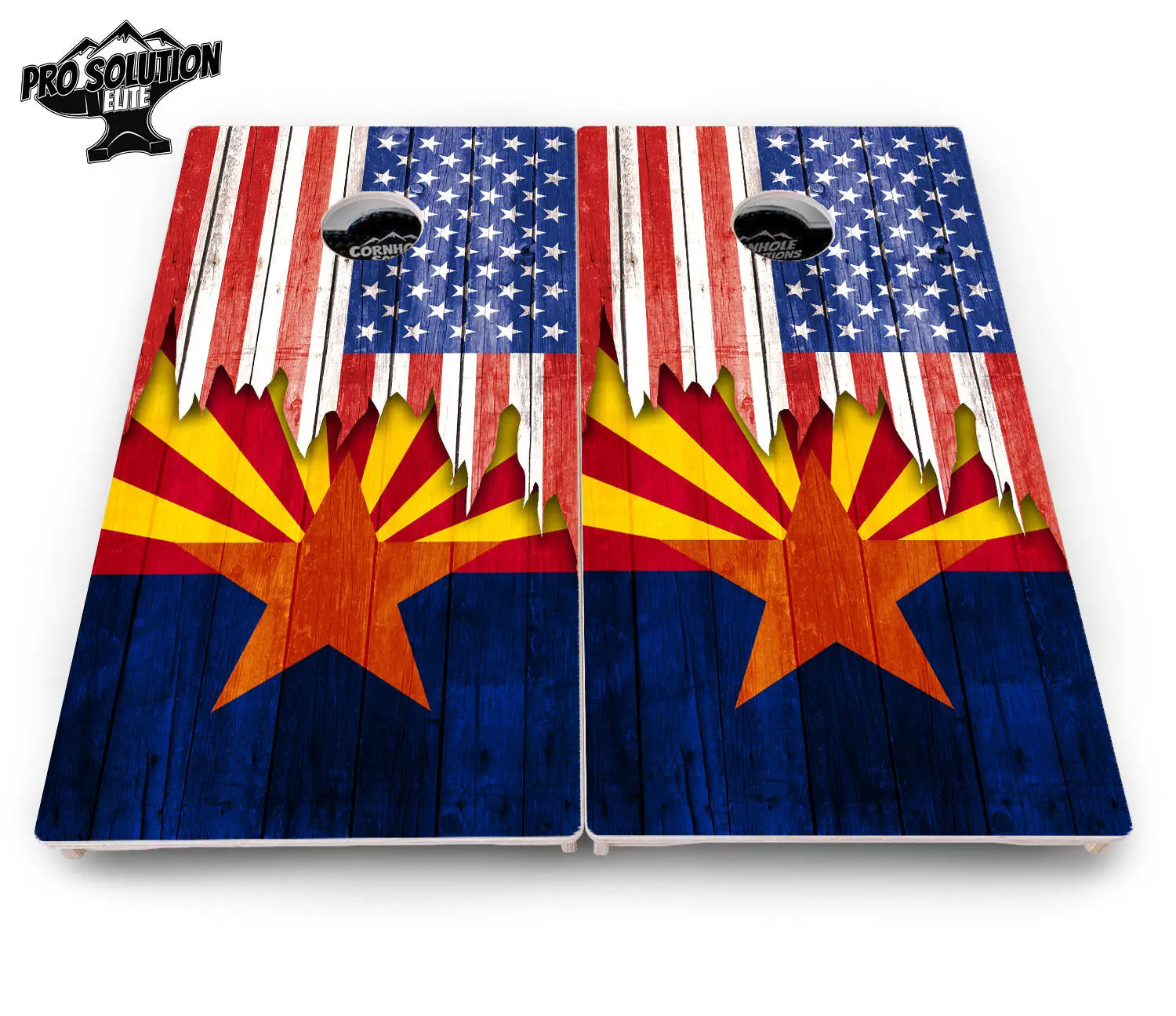 State Flag Designs Alabama to Georgia Cornhole Boards - Pro Solution Elite Series Cornhole Solutions