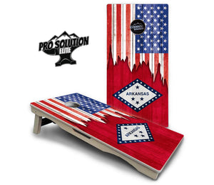State Flag Designs Alabama to Georgia Cornhole Boards - Pro Solution Elite Series Cornhole Solutions