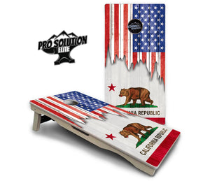 State Flag Designs Alabama to Georgia Cornhole Boards - Pro Solution Elite Series Cornhole Solutions