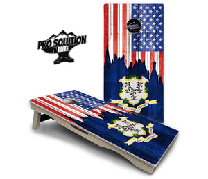 State Flag Designs Alabama to Georgia Cornhole Boards - Pro Solution Elite Series Cornhole Solutions