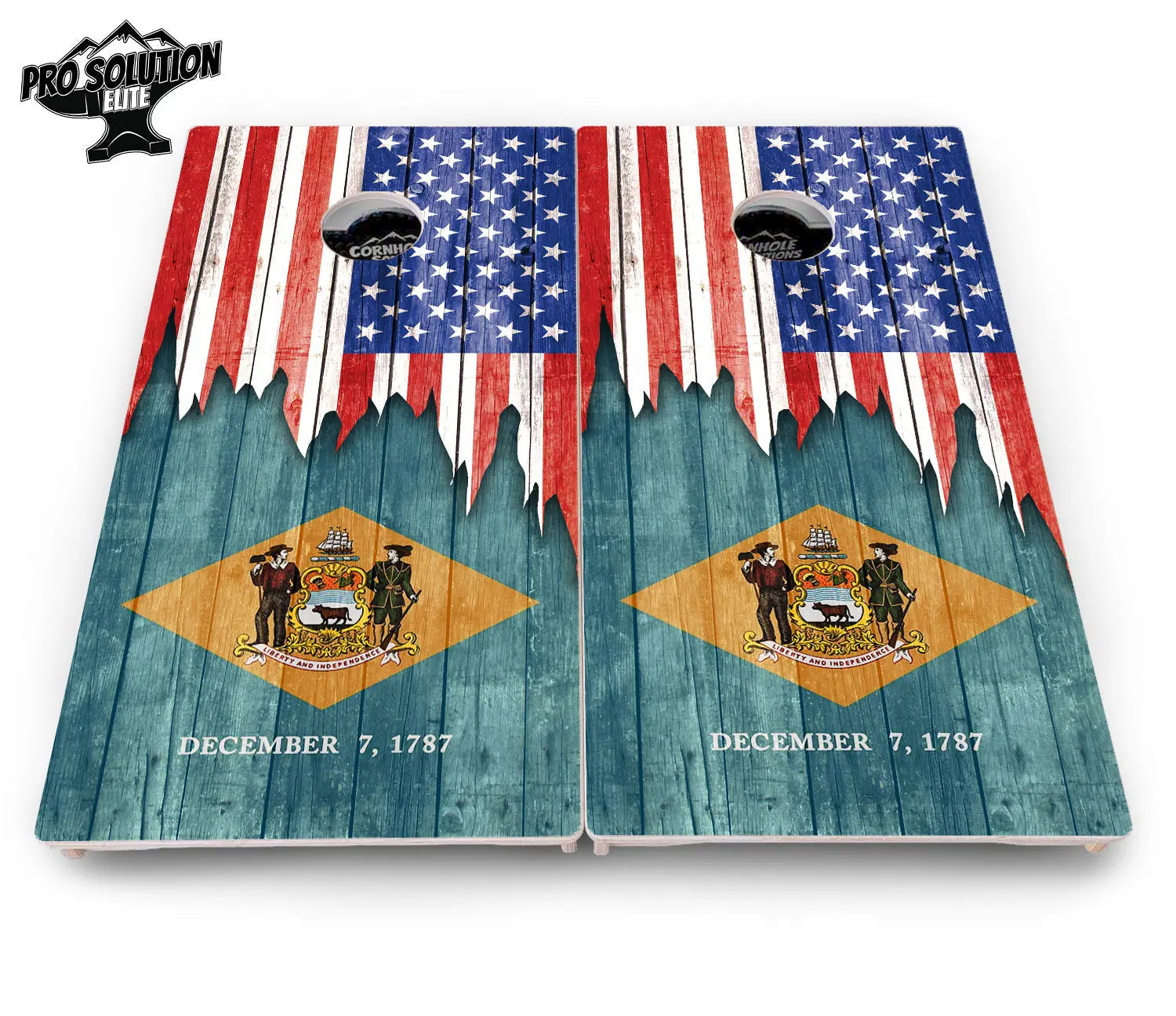 State Flag Designs Alabama to Georgia Cornhole Boards - Pro Solution Elite Series Cornhole Solutions