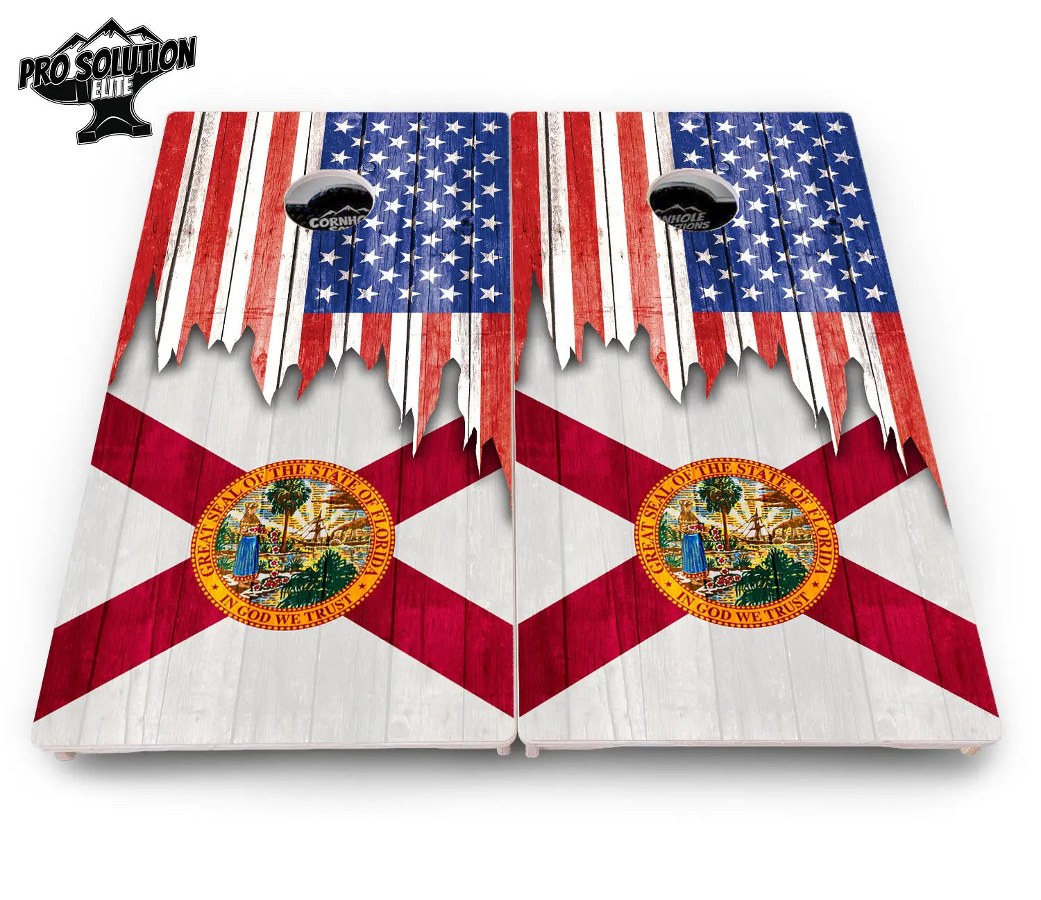 State Flag Designs Alabama to Georgia Cornhole Boards - Pro Solution Elite Series Cornhole Solutions