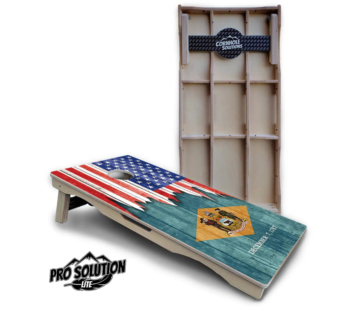 State Flag Designs Alabama to Georgia Cornhole Boards - Pro Solution Lite Series Cornhole Solutions