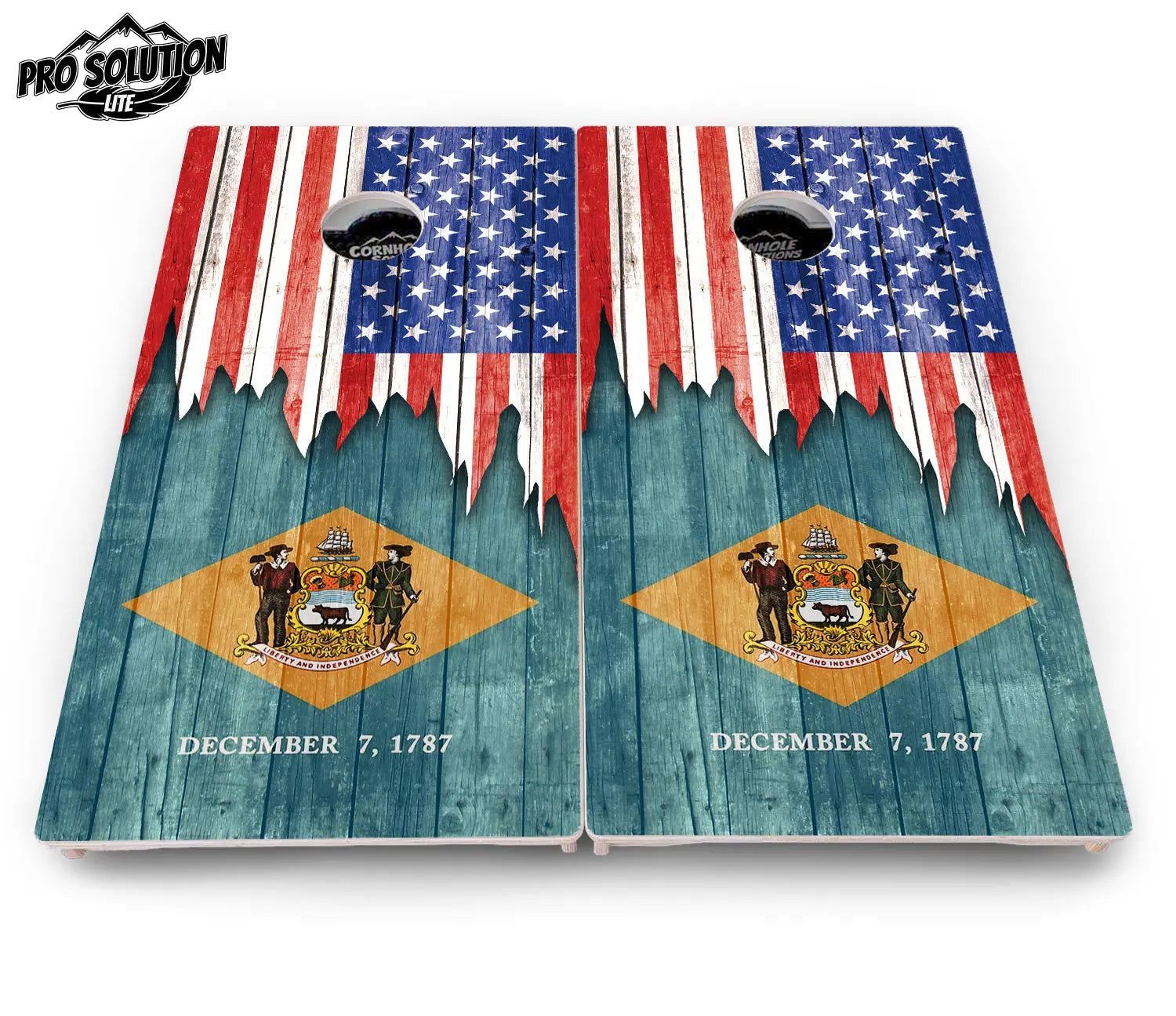 State Flag Designs Alabama to Georgia Cornhole Boards - Pro Solution Lite Series Cornhole Solutions