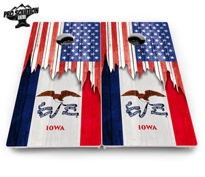 State Flag Designs Hawaii to Maryland Cornhole Boards - Pro Solution Elite Series Cornhole Solutions