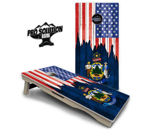 State Flag Designs Hawaii to Maryland Cornhole Boards - Pro Solution Elite Series Cornhole Solutions