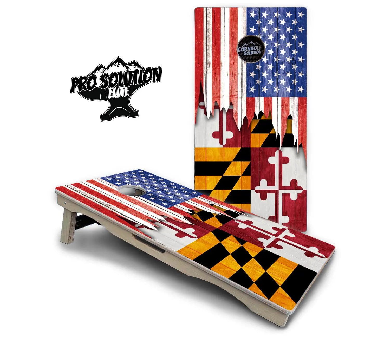 State Flag Designs Hawaii to Maryland Cornhole Boards - Pro Solution Elite Series Cornhole Solutions