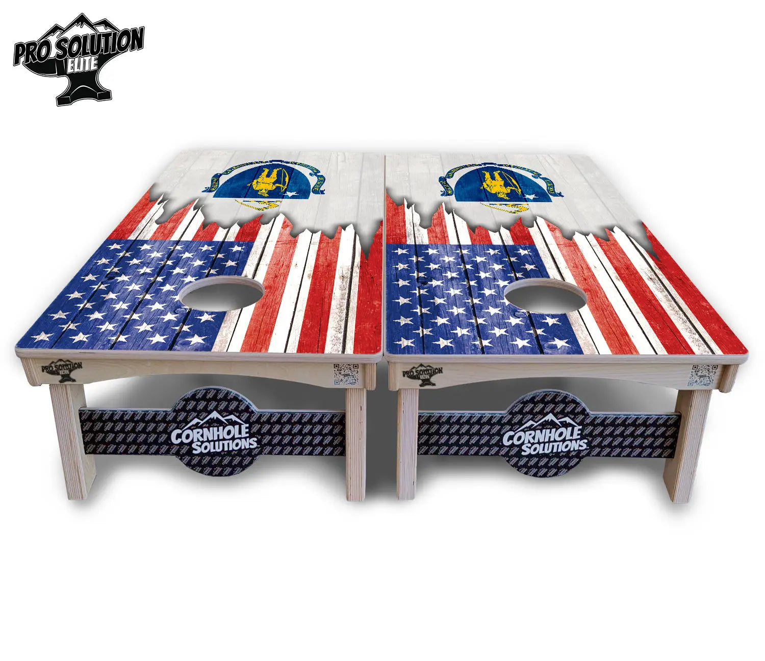 State Flag Designs Massachusetts to New Jersey Cornhole Boards - Pro Solution Elite Series Cornhole Solutions