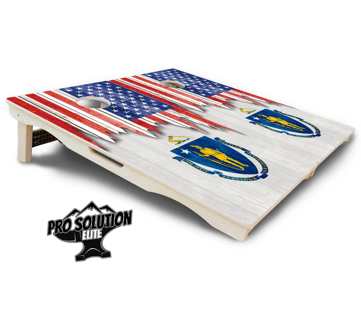 State Flag Designs Massachusetts to New Jersey Cornhole Boards - Pro Solution Elite Series Cornhole Solutions