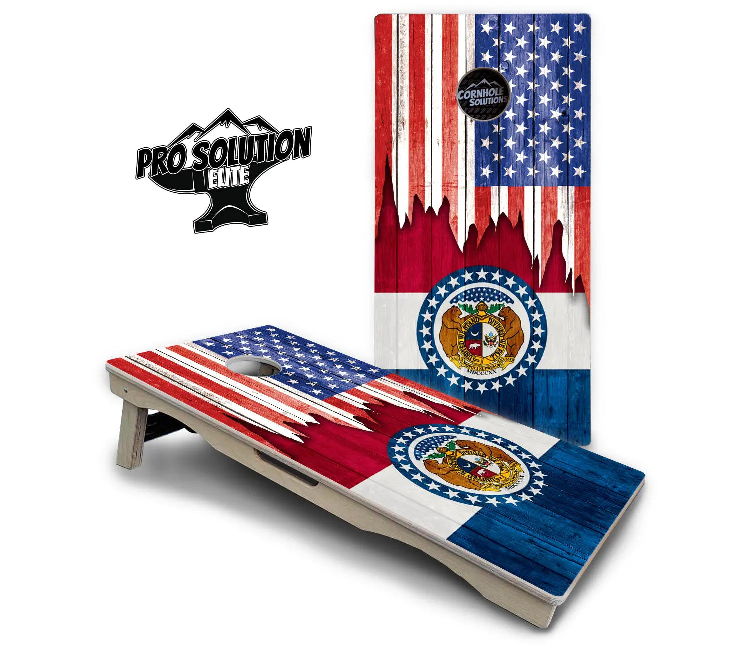 State Flag Designs Massachusetts to New Jersey Cornhole Boards - Pro Solution Elite Series Cornhole Solutions