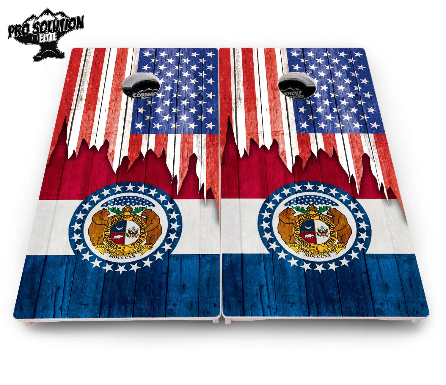 State Flag Designs Massachusetts to New Jersey Cornhole Boards - Pro Solution Elite Series Cornhole Solutions
