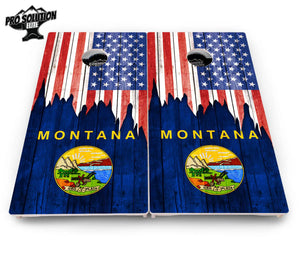 State Flag Designs Massachusetts to New Jersey Cornhole Boards - Pro Solution Elite Series Cornhole Solutions