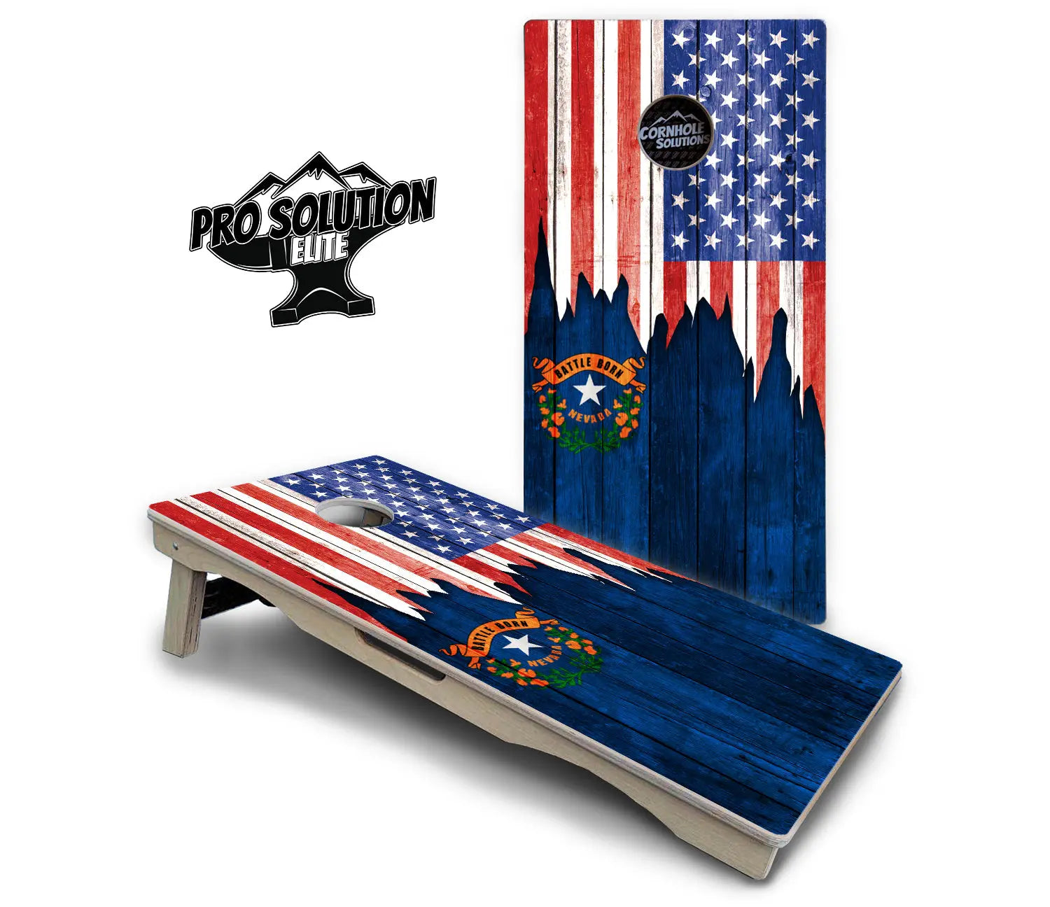 State Flag Designs Massachusetts to New Jersey Cornhole Boards - Pro Solution Elite Series Cornhole Solutions