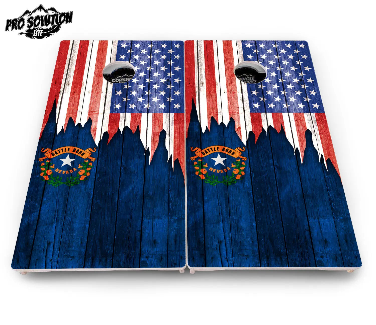 State Flag Designs Massachusetts to New Jersey Cornhole Boards - Pro Solution Lite Series Cornhole Solutions