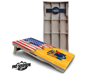 State Flag Designs Massachusetts to New Jersey Cornhole Boards - Pro Solution Lite Series Cornhole Solutions
